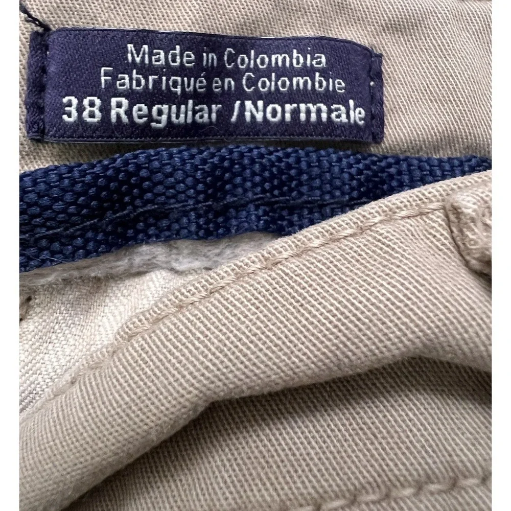The North Face Mens 38 Regular Khaki California Heritage Chino Pants Tan Stretch